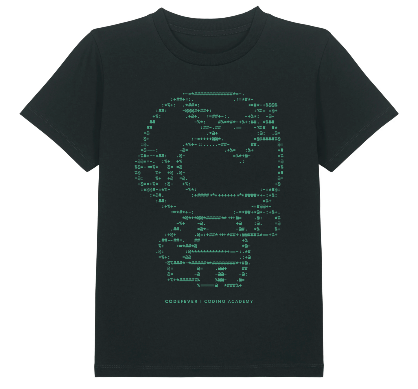 T-shirt - Robo ASCII (zwart)